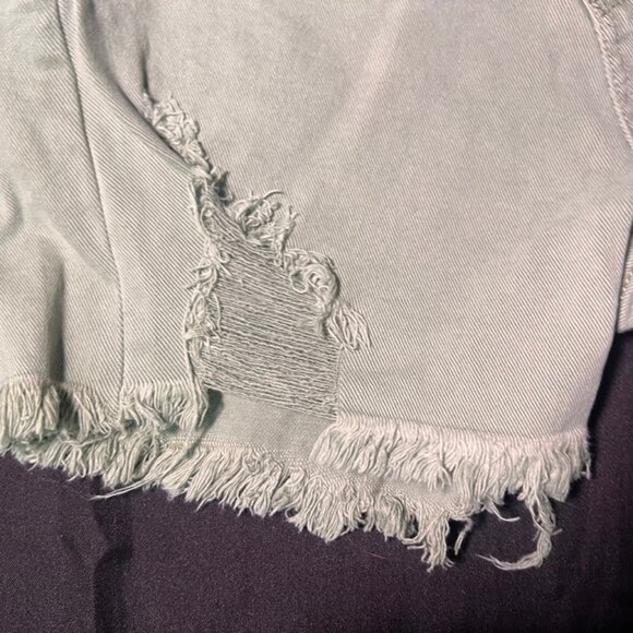 NWT ALIYAH RISEN SHORTS - OLIVE Sz Large - Picture 6 of 13